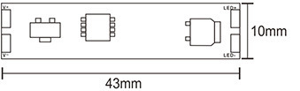 Схема Сенсорный выключатель-диммер Dlight