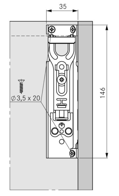 Схема Подвес скрытый SH-64, 6ть