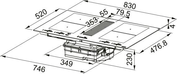 FRANKE вытяжка FMY 8391R HI sh 1