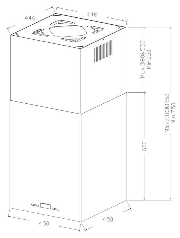 KHA 45970 W Cube sh