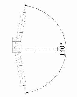 Схема BLANCO LINUS-S матовый черный, фото 1