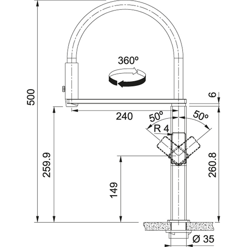 FRANKE Centinox Pro shema 01