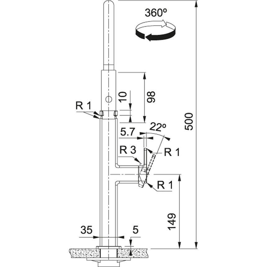 FRANKE Centinox Pro shema 02