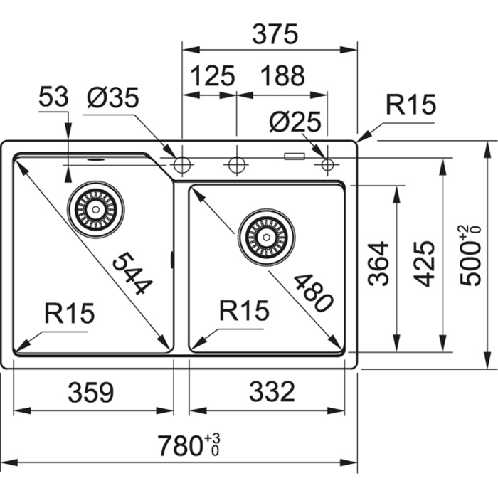 FRANKE UBG 620-78 shema 02