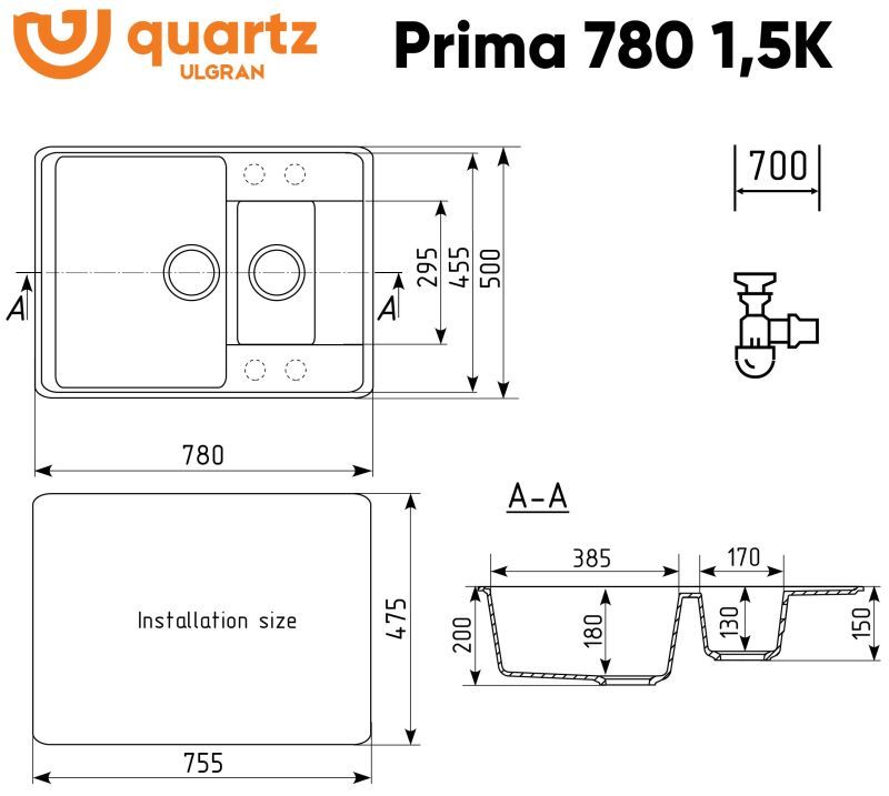 ULGRAN Prima 780-1,5-K shema